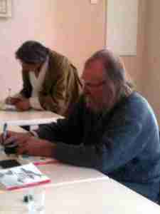 André Bucher en dédicace