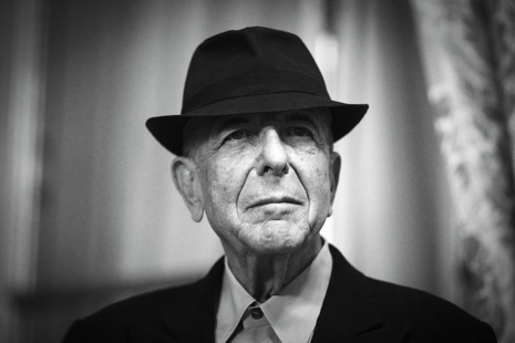 Canadian singer and poet Leonard Cohen is pictured on January 16, 2012 in Paris. Leonard Cohen's new album "Old Ideas" will be released in France on January 30. AFP PHOTO / JOEL SAGET (Photo credit should read JOEL SAGET/AFP/Getty Images)